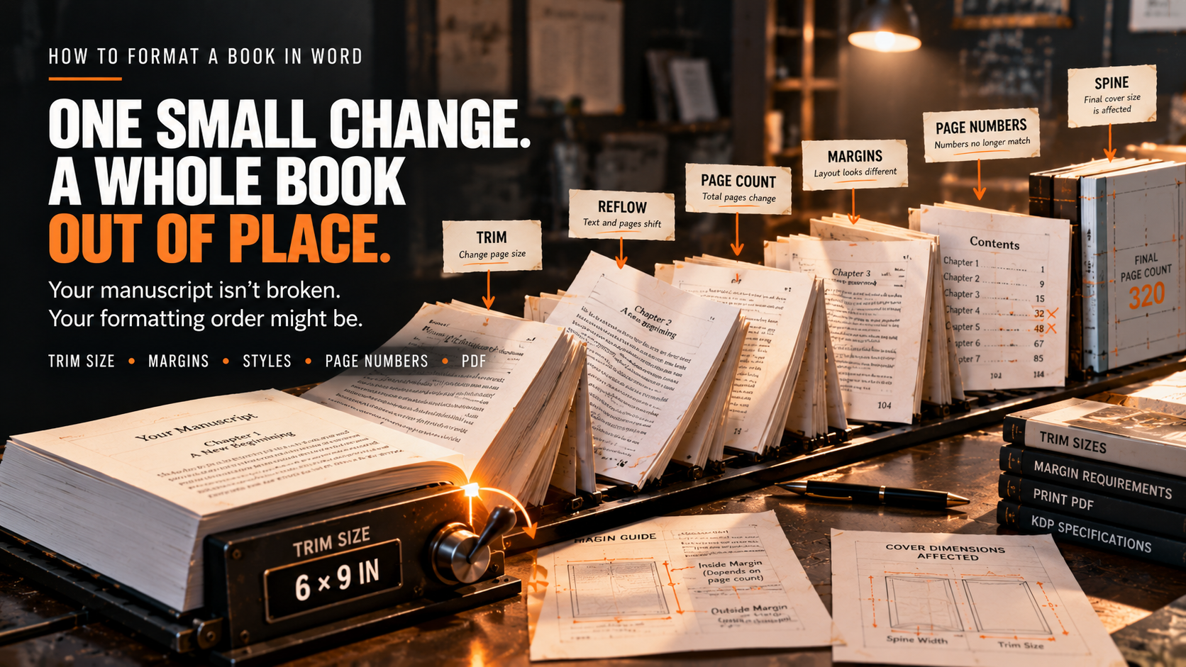 How to Format a Book in Word for KDP Without Breaking Your Paperback Layout