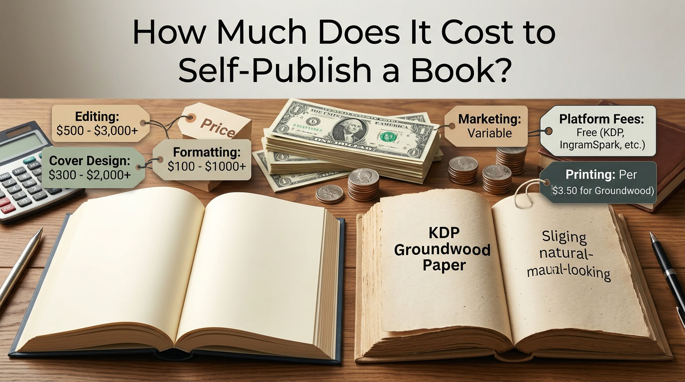 How Much Does It Cost to Self-Publish a Book?