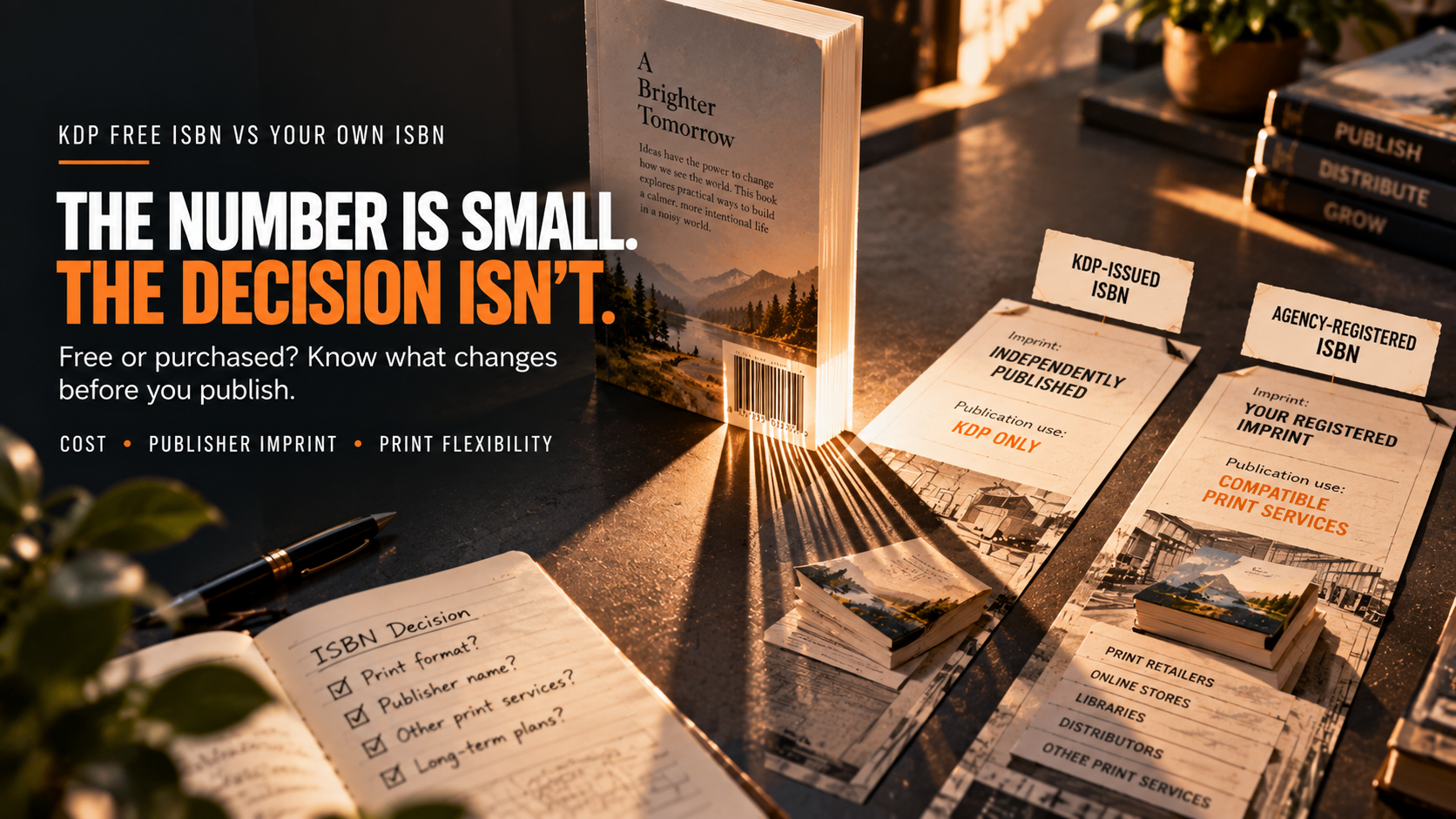 KDP Free ISBN vs Your Own ISBN: Which Should You Choose?