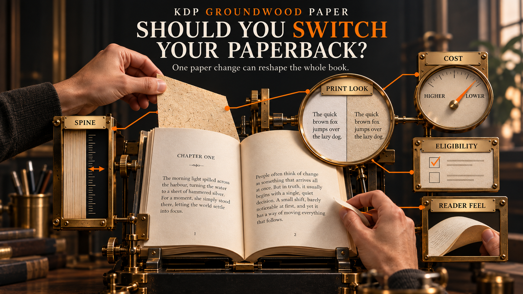 Amazon KDP Groundwood Paper: Should You Switch Your Paperback in 2026?
