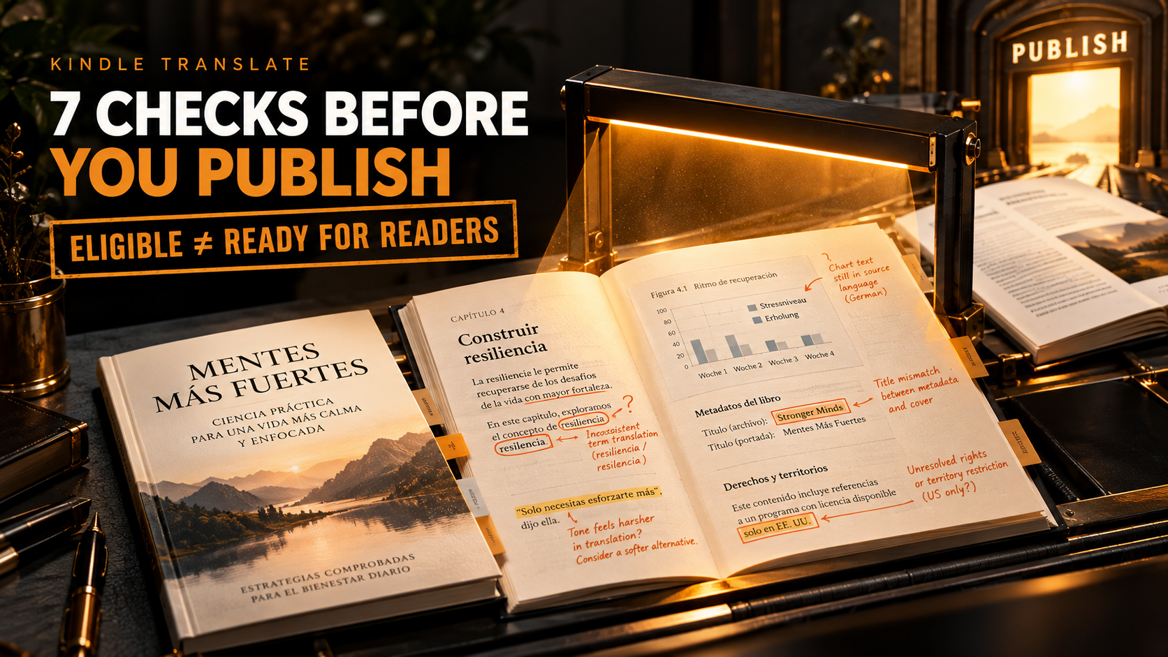 Kindle Translate: 7 Checks Before You Publish an AI Translation