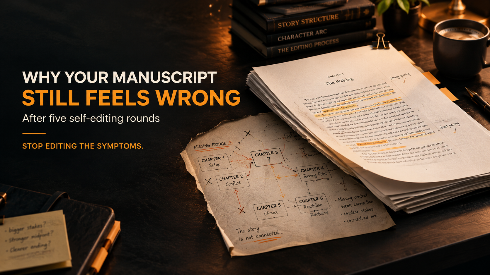 Why Your Manuscript Still Feels Wrong After Five Self-Editing Rounds